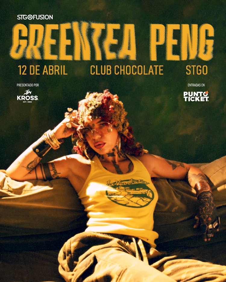 Ganadores de entradas para el show de Greentea Peng en Chile